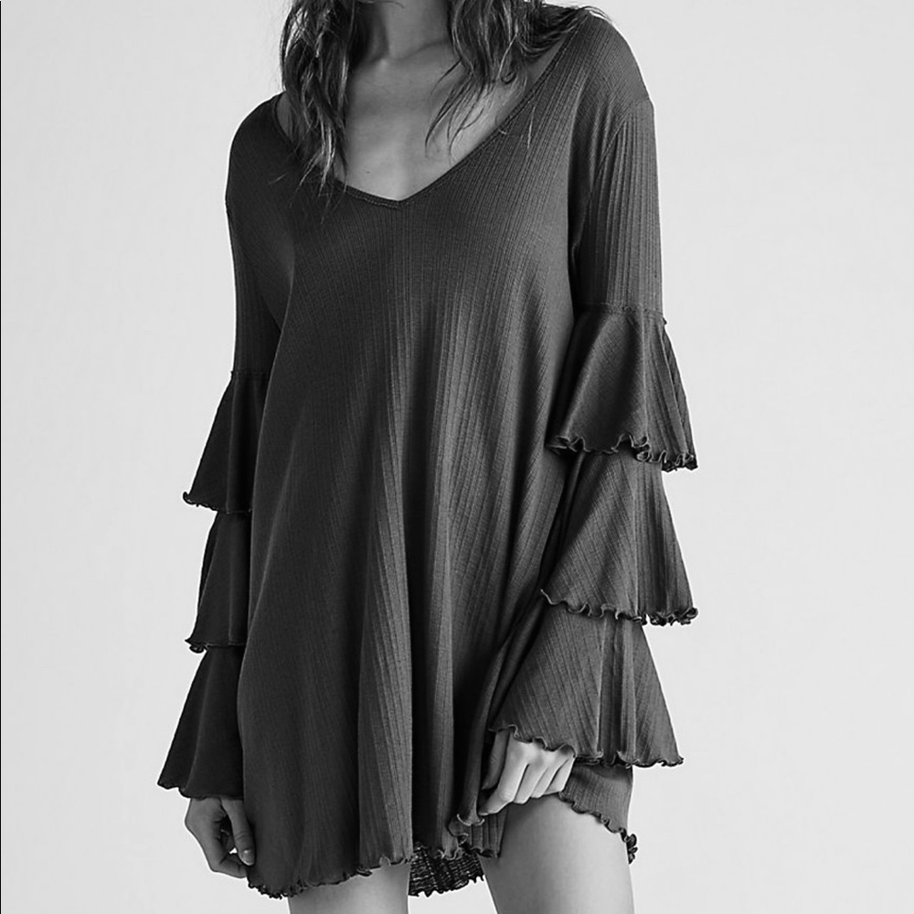 NWT Free People Beach Seashore mini dress and tunic size M